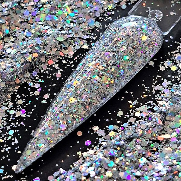 Platinum Silver Glitter Mix - Image 2