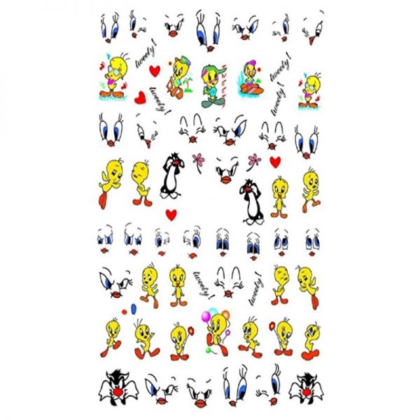 3D Disney Tweety Pie And Sylvester Design 062