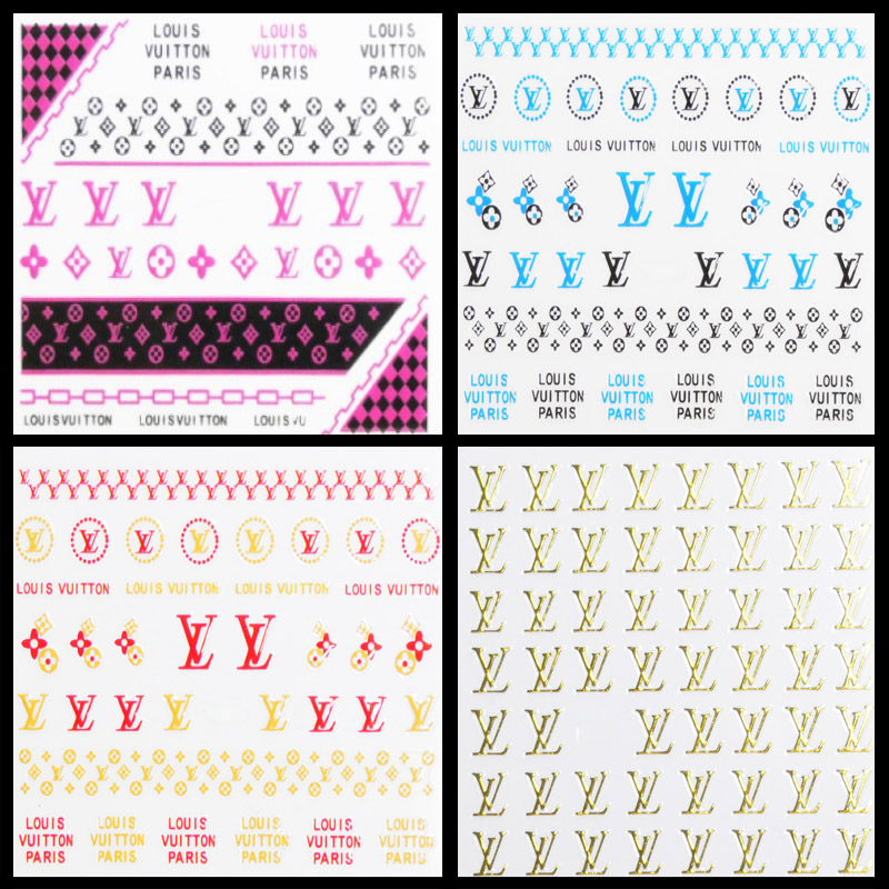 Louis Vuitton Inspired Pattern Decal / LV Inspired Pattern Sticker