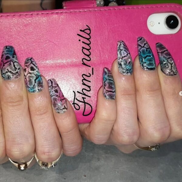 Snake Skin Nail Transfer Foil Design 3 - Image 2