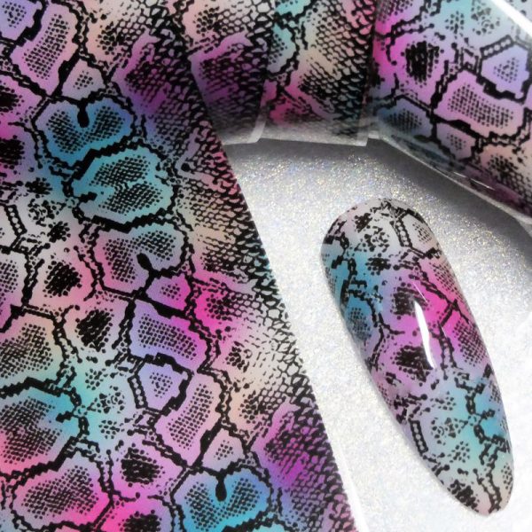 Snake Skin Transfer Foil Design 3