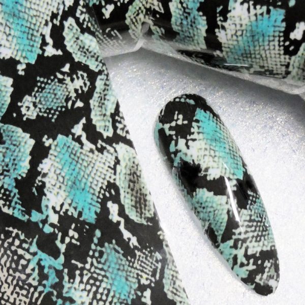 Snake Skin Nail Transfer Foil Design 7