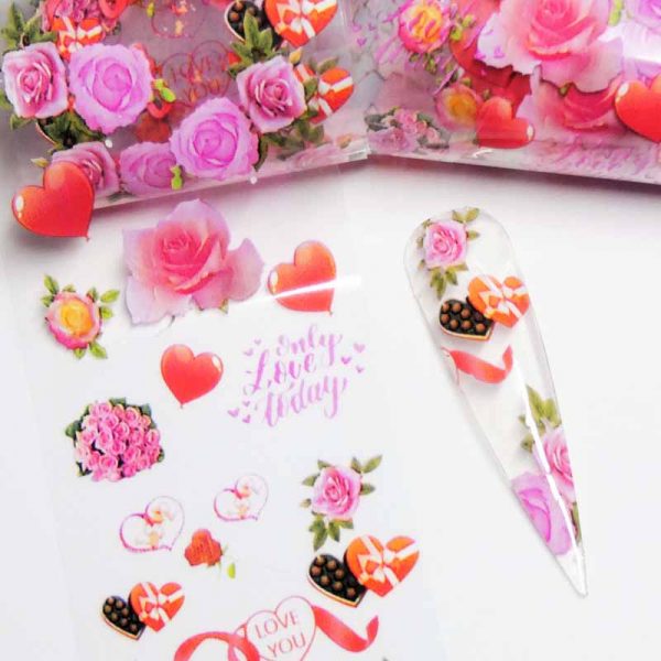 Valentine Transfer Foil Design 8