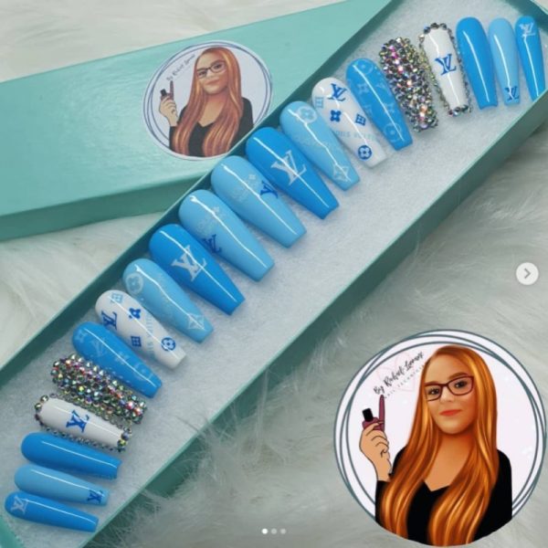 Designer Inspired Nail Art Stickers 24 Design Choices - Image 3