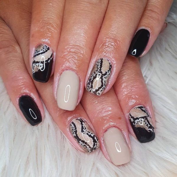 Snake Skin Transfer Nail Foil Design 1 - Image 2