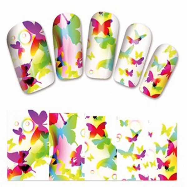 Butterfly Water Decal Wrap Design 1421