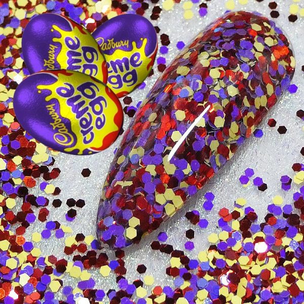 Creme Egg Glitter Mix
