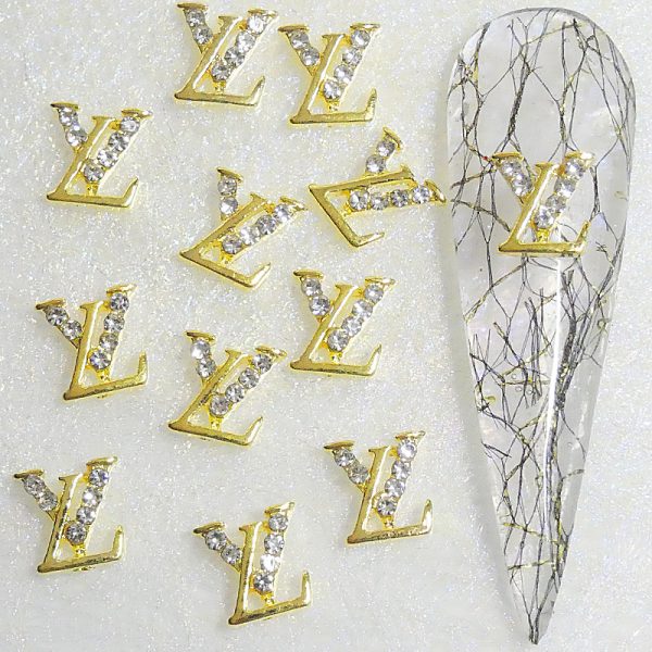 Designer Inspired Gold Crystal Alloy Design 18