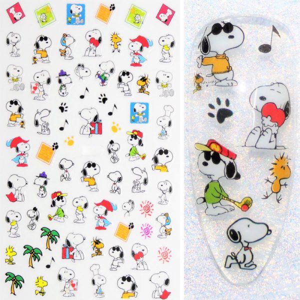 Snoopy Nail Stickers Design 29