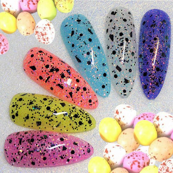 Speckled Egg Glitter Mixes