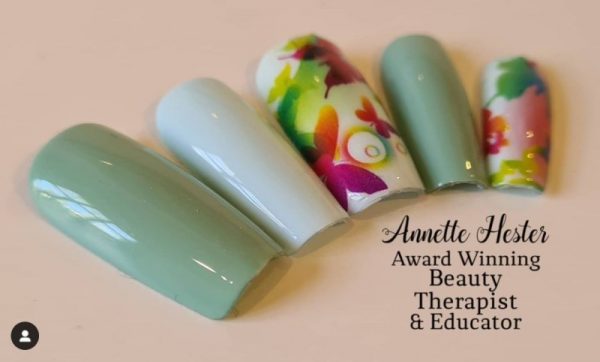 Butterfly Nail Art Water Decals Wrap Design 1421 - Image 2