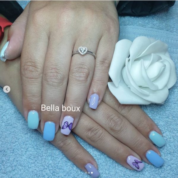Butterfly Nail Art Water Decals Design 997 - Image 2