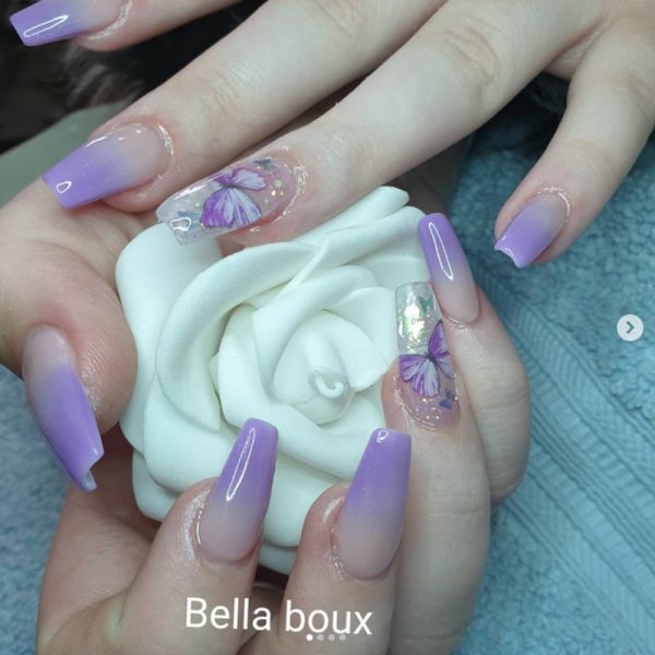 Butterfly Nail Art Water Decals Design 997 - Image 3