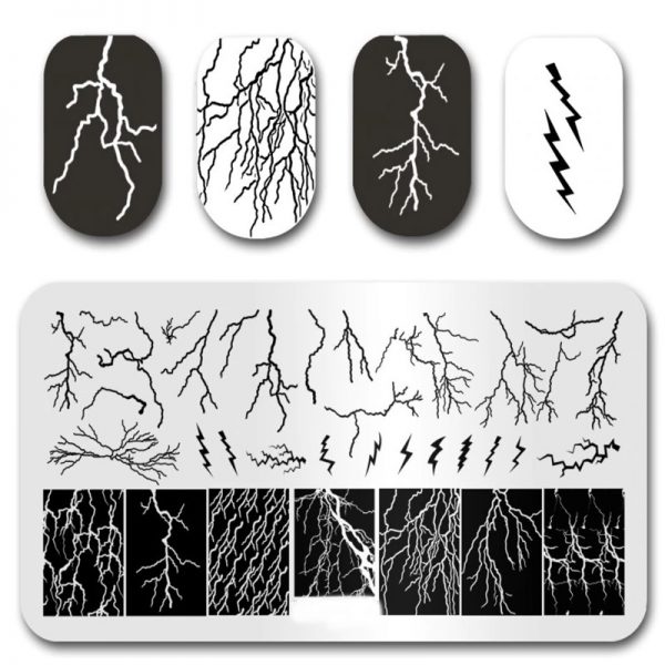 lightening stamping plate Design 26