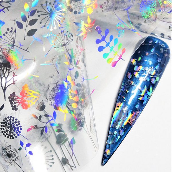 Dandelion and Leaf Transfer Foil