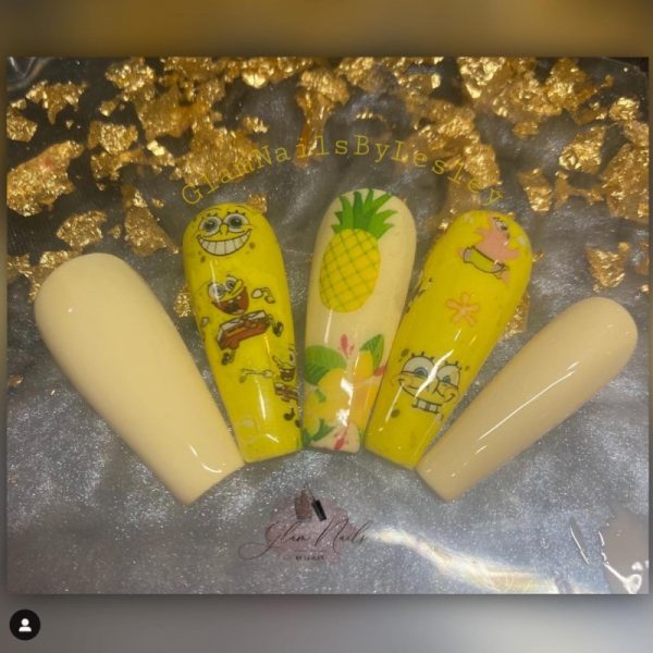 Sponge Bob Nail Transfer Foil - Image 2