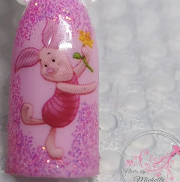 Disney Winnie The Pooh Friends Nail Transfer Foil Design 1 - Image 4