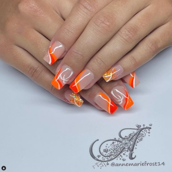 Soda Pop Orange Glitter Mix - Image 2