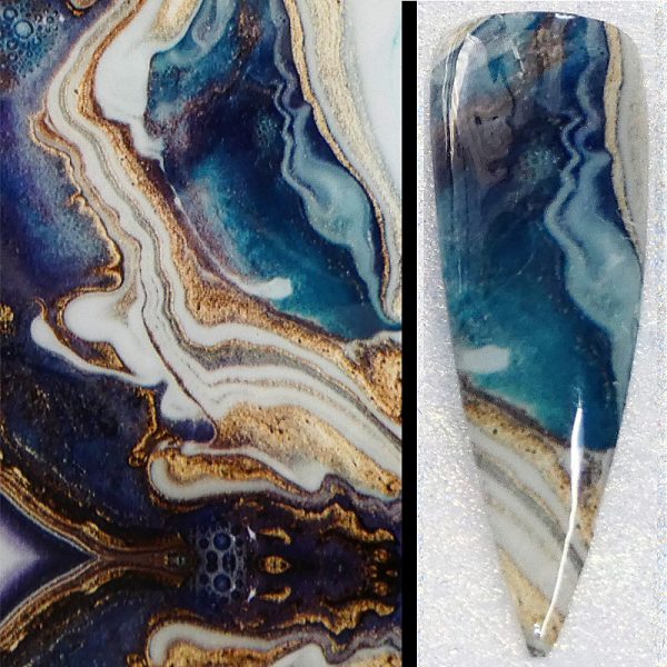 Castaway Marble Transfer Foil