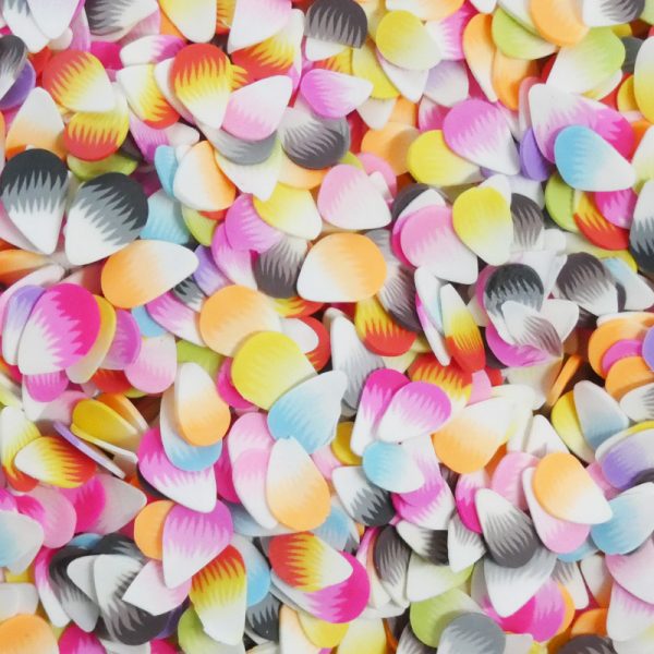 Fimo Feather Slices Design 2