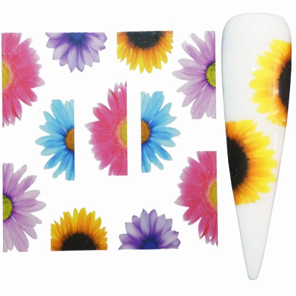 Flower Water Decal Design 983