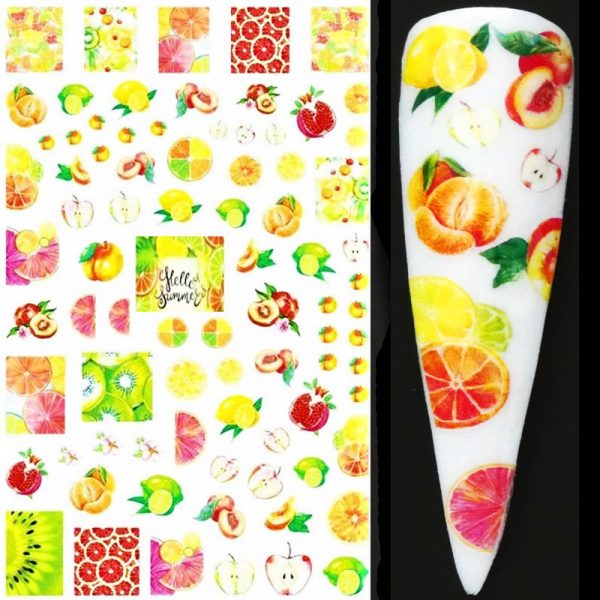 Fruit Nail Sticker Design 644