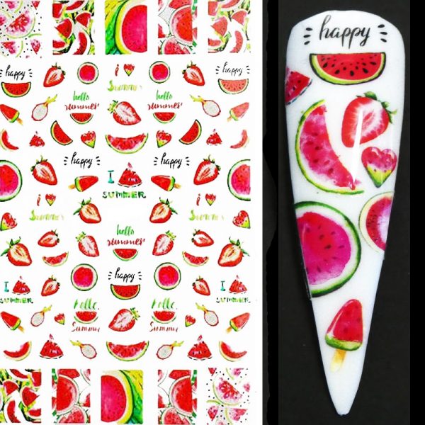 Fruit Nail Stickers Design 645