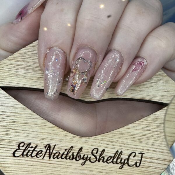 Dreamcatcher And Feather Nail Art stickers Design 053 - Image 5