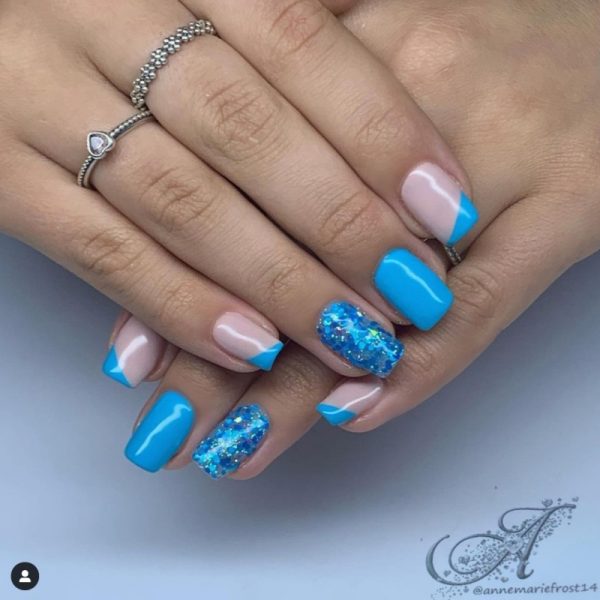 Soda Pop Blue Glitter Mix - Image 3