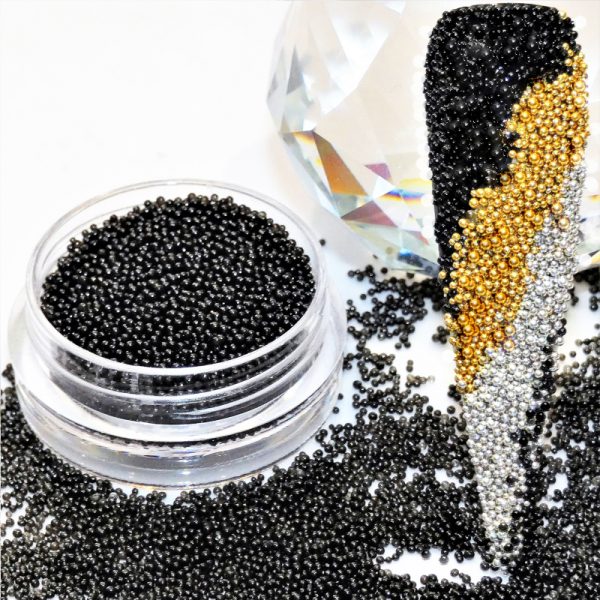 Caviar Beads Black