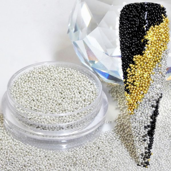 Caviar Beads Silver