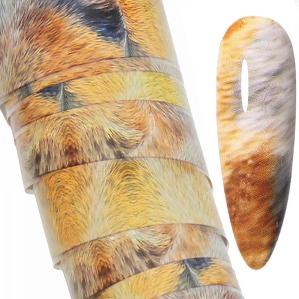 Fur Effect Transfer Foil Design 4