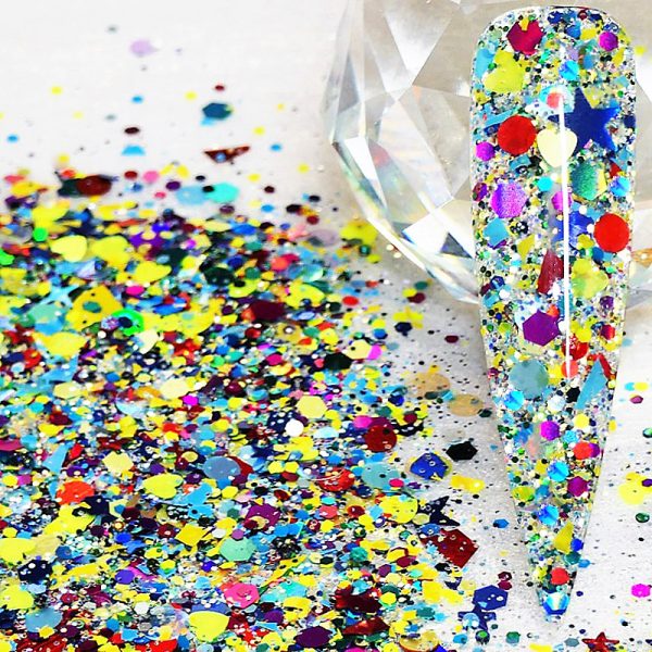 LGBTQ Gay Pride Multi Glitter Mix