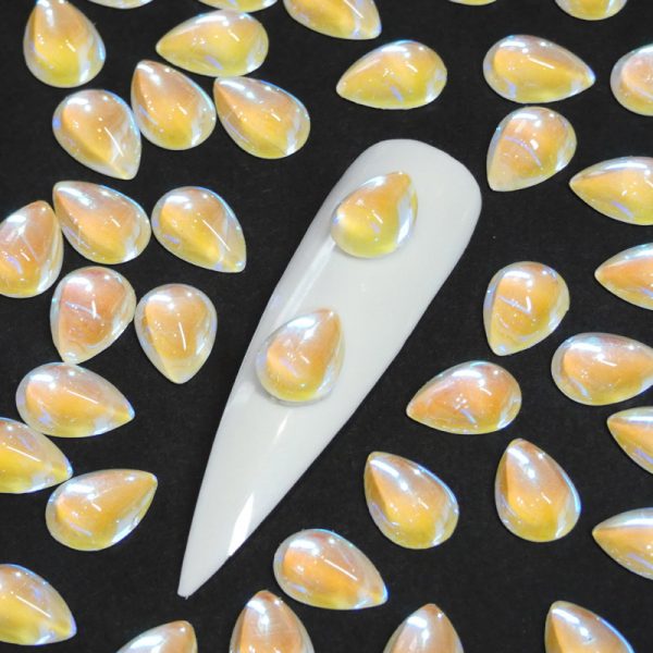 AB Chameleon Water Drop Rhinestone Crystals Colour 4