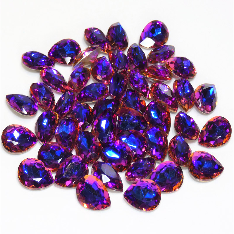 AB Purple Blue Rhinestone Crystals x 2 – Smileys Glitter Store