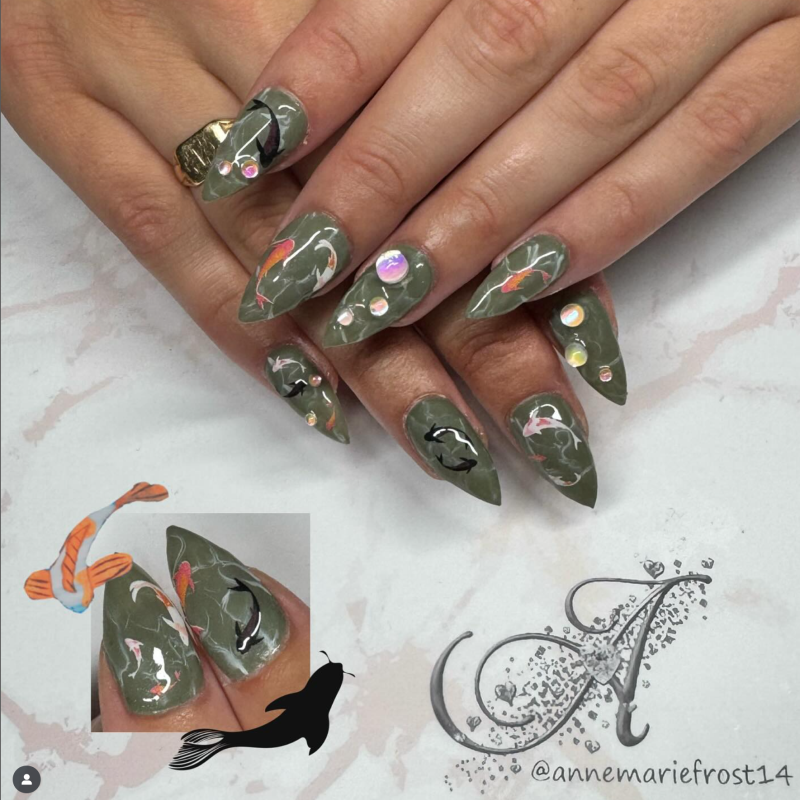 Aurora Magic Mermaid Transparent Multicoloured Crystal Beads Colour 2 - Image 2