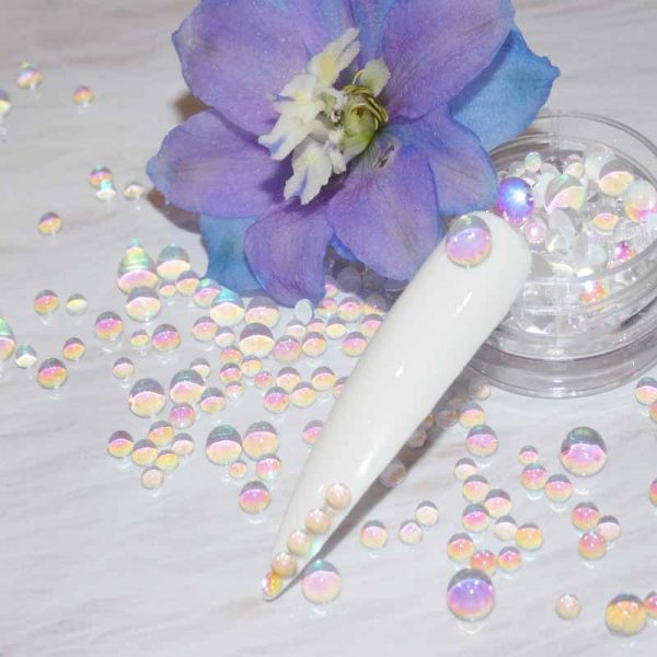 Aurora Magic Mermaid Transparent Crystal Beads Colour 1