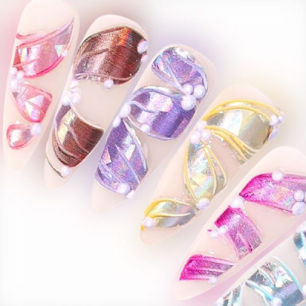 5d Ribbon Stickers