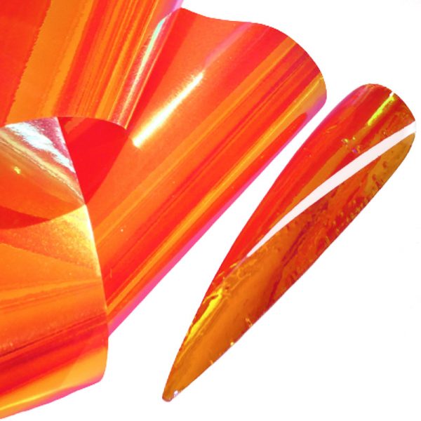Aurora Orange Gold Angel Paper