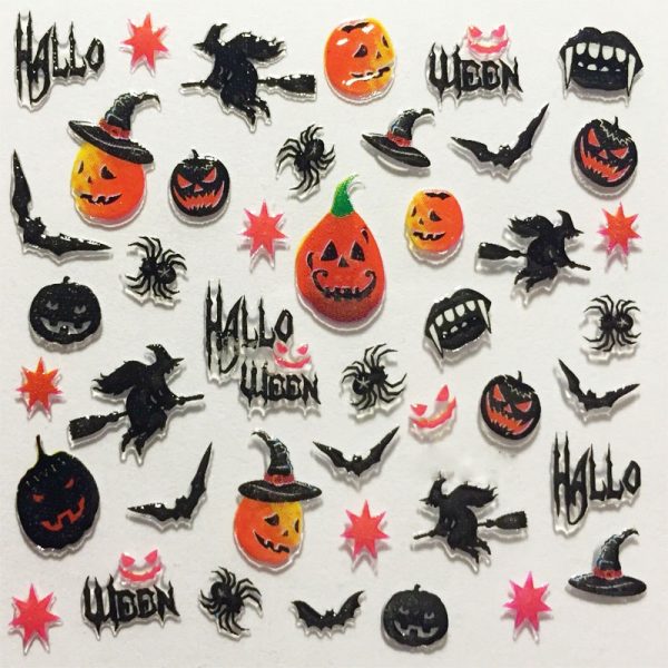 Design 122 Halloween Stickers