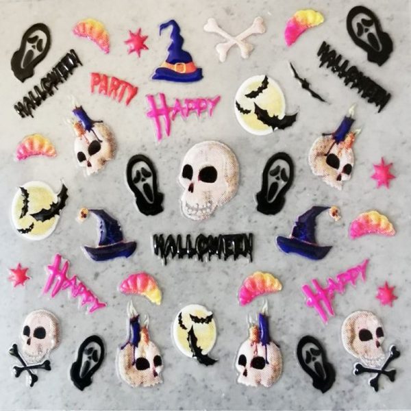 Design 125 Halloween Stickers