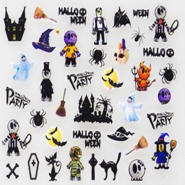 Design 127 Halloween Stickers