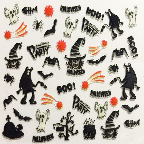 Design 131 Halloween Stickers