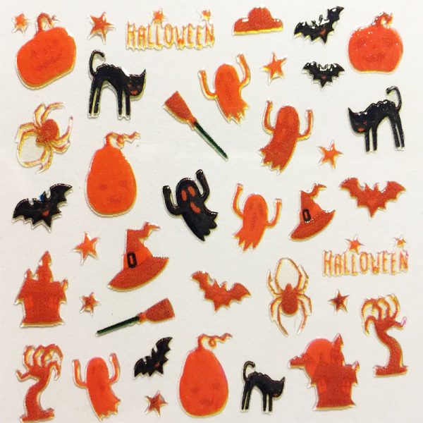 Design 134 Halloween Stickers