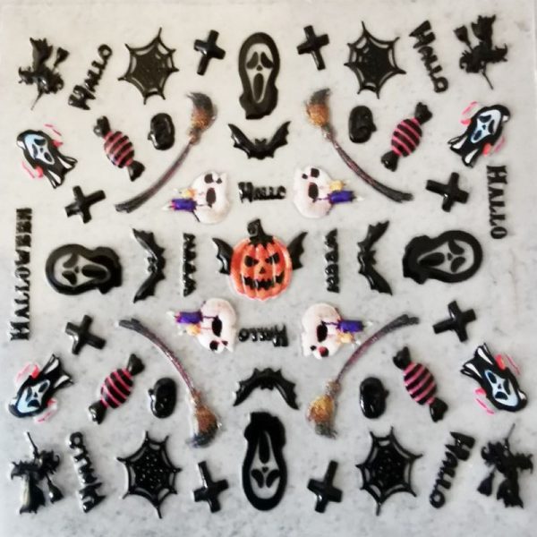 Design 135 Halloween Stickers