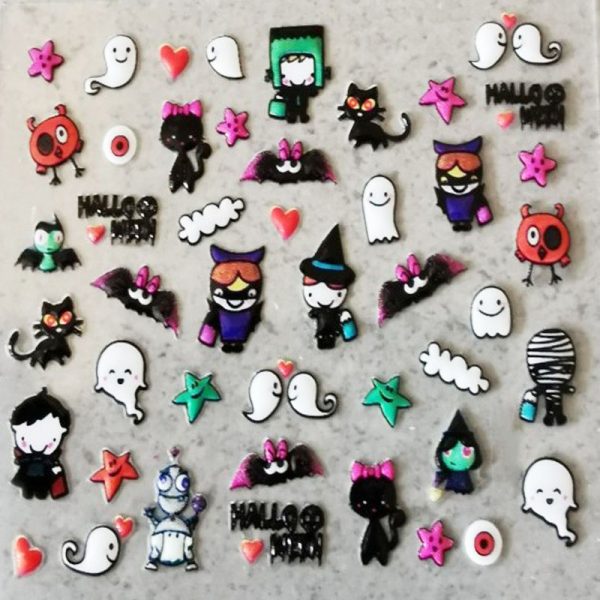 Design 137 Halloween Stickers