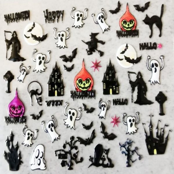 Design 138 Halloween Stickers