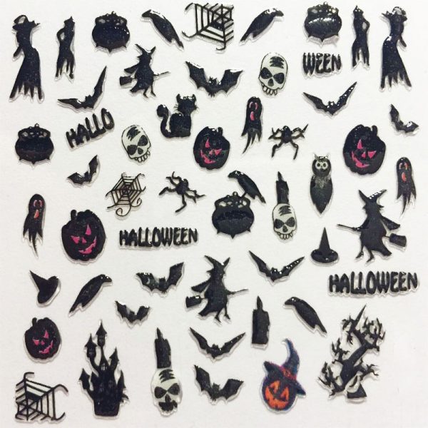 Design 140 Halloween Stickers