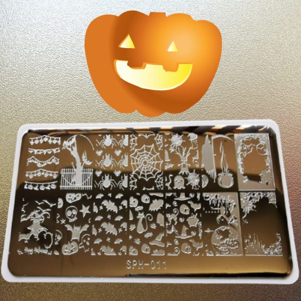 Halloween Stamping Plate Design 11