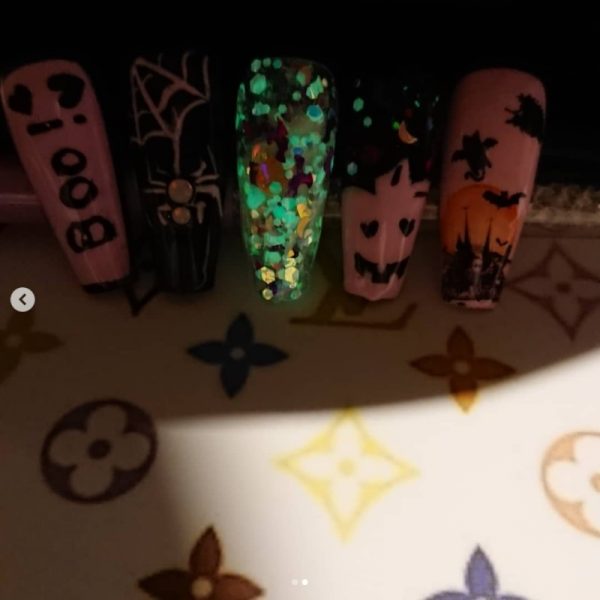 Glow In The Dark Halloween Mega Mix Glitter Mix - Image 4